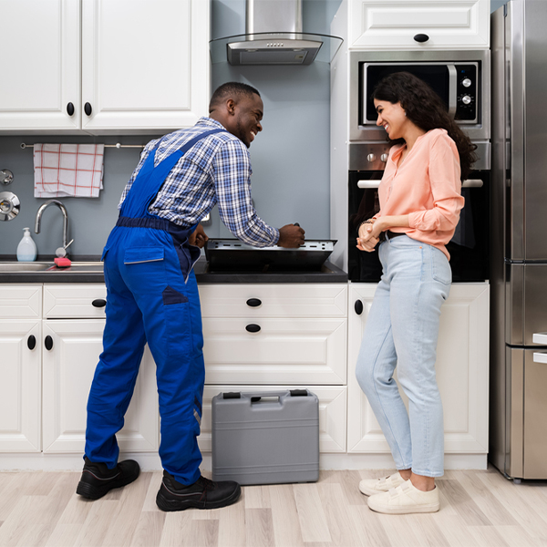 what kind of warranty do you offer on your cooktop repair services in Hammett
